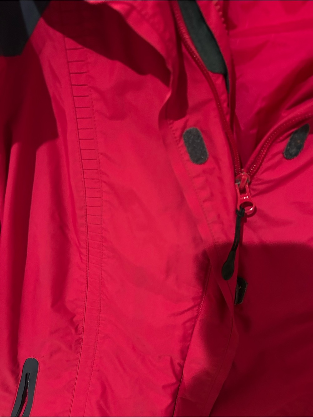 Columbia Omni-Tech Hot Pink and Black Waterproof Hooded Jacket Women’s S - Picture 4 of 5